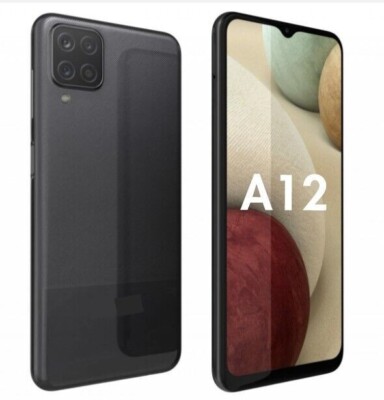 Samsung Galaxy A12 SM-A125U 32GB Black 6.5'' Quad Camera - Unlocked - Open Box