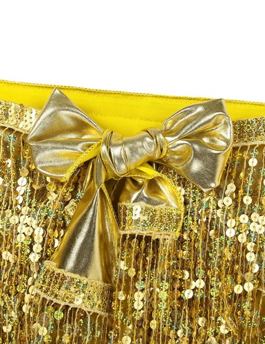 Womens Shiny Sequin Belly Latin Tassel Dance Dress Halter Crop Top Fringe Skirt - Bild 23 von 98