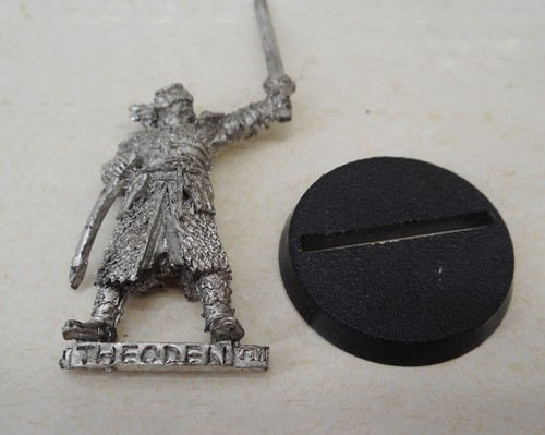 GW Tabletop Miniature König Theoden Rohan Metall OOP HdR LotR - Picture 5 of 5