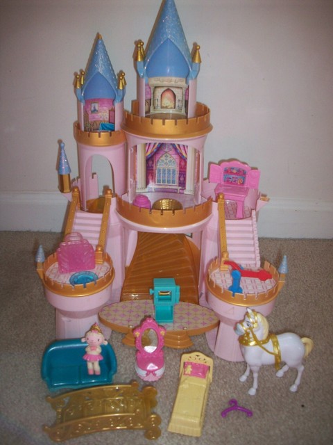 disney princess light up castle