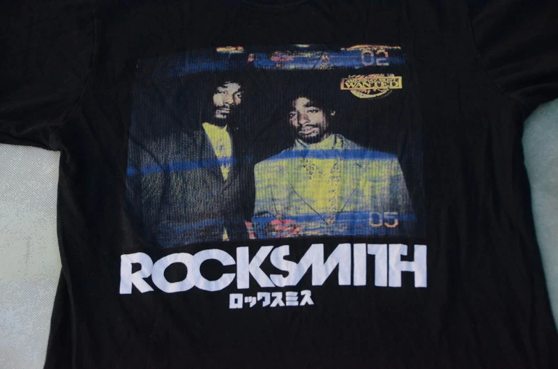 Vintage RARE Rocksmith Tupac Shapur & Snoop Doggy Dogg T-Shirt Size M. - Image 2 of 4