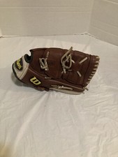 Wilson A735 Ecco Leather Baseball Glove Left Handed Lefty