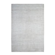 6' x 9' Olympus White Modern Peshawar Hand Knotted 100% Wool Oriental Rug R89656