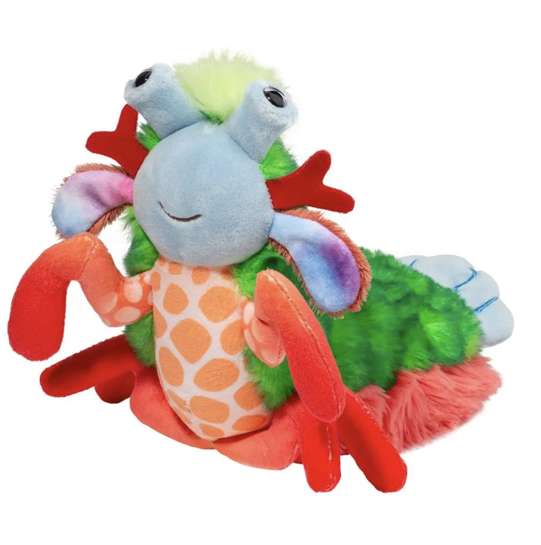 Дуглас Пунчи Павлин-Богомол Креветка Плюшевая Мягкая игрушка-животное, 10 дюймов