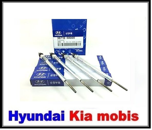 OEM Genuine Ignition Glow Plug 4PC 367104A000 Fits Kia Sorento (032009