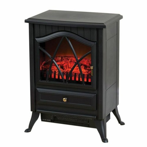 Dunelm Traditional Small Stove Effect2000W Electric Heater with