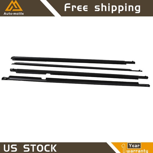 Car Window Weatherstrip Moulding Trim For Toyota Corolla 2009 2010 2011 2012 - Picture 3 of 11
