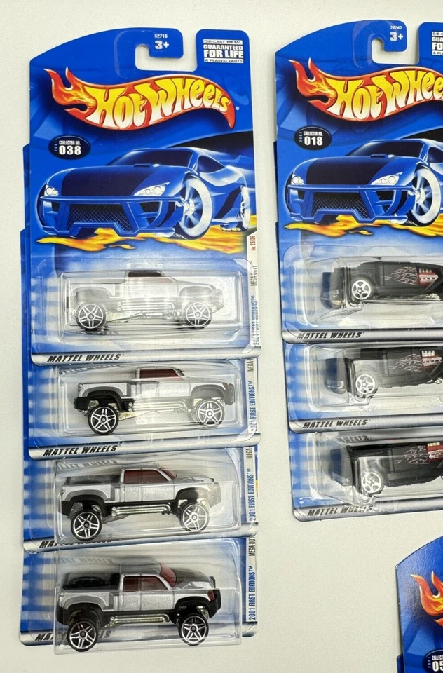 Hot Wheels 2001 Primera Edición Mattel Wheels Lote de (18) Duplicados -Nuevo- Foto 2 de 4
