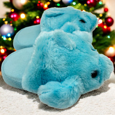 Magical Pop-Up Animal Slippers Cozy, Fun  Perfect Gift for Kids - Size Small