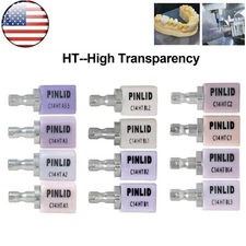 US C14 HT Dental Emax Glass Ceramic Blocks Lithium Disilicate CAD/CAM CEREC
