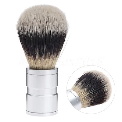 New Portable Men's Badger Hair Shaving Brush Aluminum Alloy Handle Barber Tool