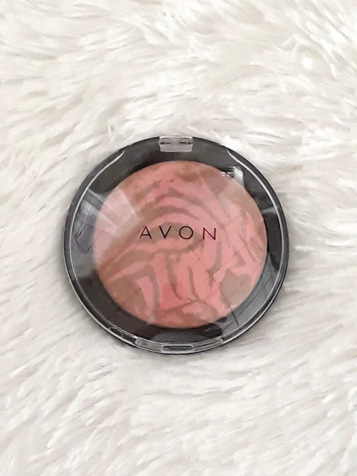 AVON MARBLEIZED BRONZER ~ "BRONZED PEACH" ~ 0.14 oz ~ DISCONTINUED /RETIRED - Image 4 of 4