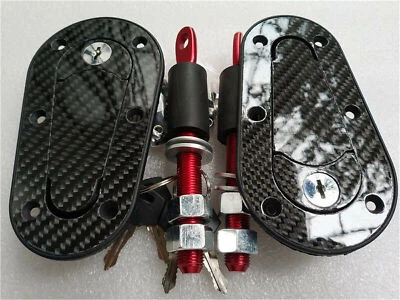 GEARMONSTER Plus Flush Quick Release Bonnet Latch Catches Locking Pins Bonnet Pin Universal