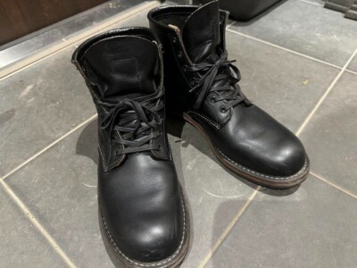REDWING : 9014 BECKMAN ROUND BOOTS★9 1/2 9014 Beckman Black Featherstone – Red Wing Amsterdam