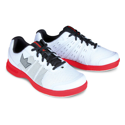 Herren Bowlingschuhe Brunswick Fuze white red