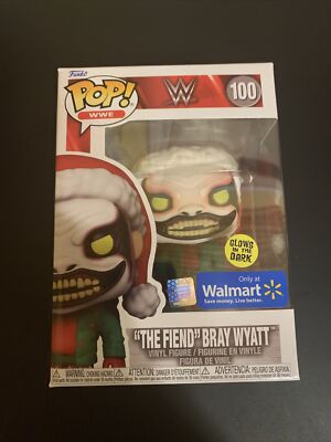 Funko Pop! WWE The Fiend Bray Wyatt Limited Edition Christmas Santa Hat
