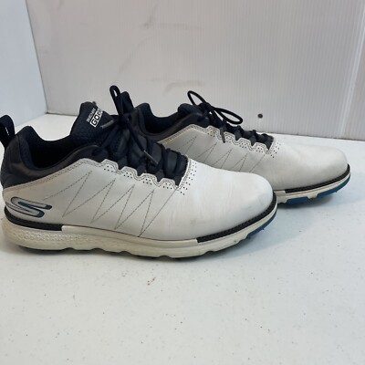 Sketchers Go Golf Shoes Men Size White And Black 54523