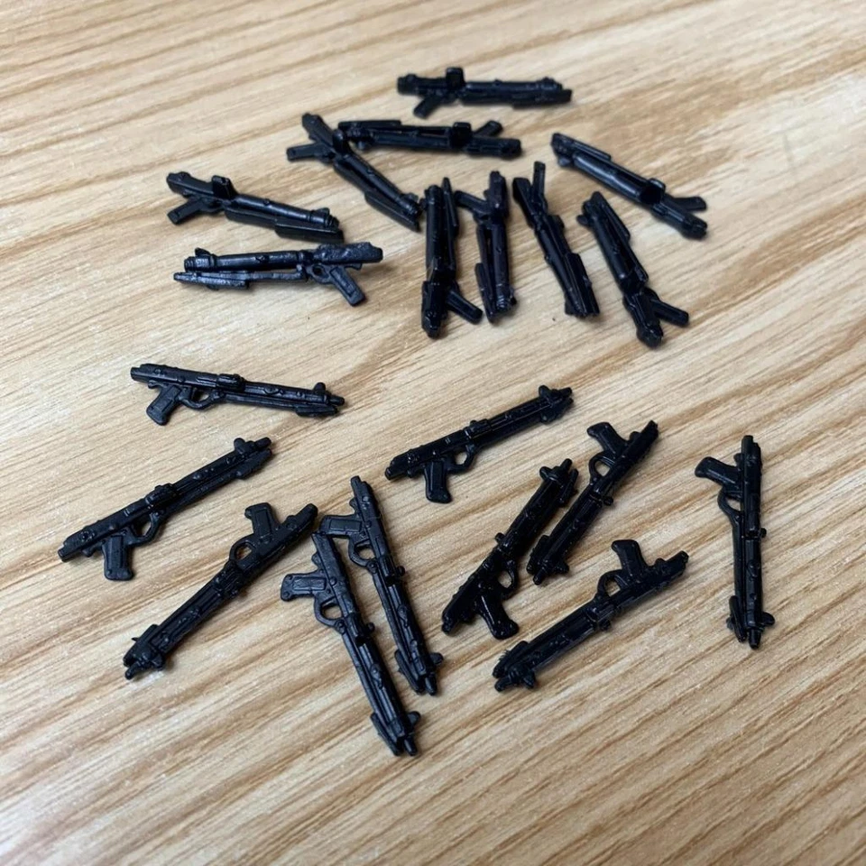 ЛОТ 20 ПИСТОЛЕТОВ ДЛЯ 3,75-дюймовых фигурок джедаев Star Wars Storm Forces CLONE c3po PILOT #E52 - Изображение 3 из 4