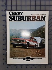 1974 Chevrolet Suburban Truck Brochure