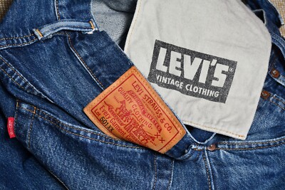 LVC Levi's 1947 501 XX Made in Japan Big E Selvedge Denim W29L32