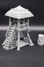 Tabletop Terrain Fantasy Watchtower Defense Dnd RPG wargame skirmish 28mm