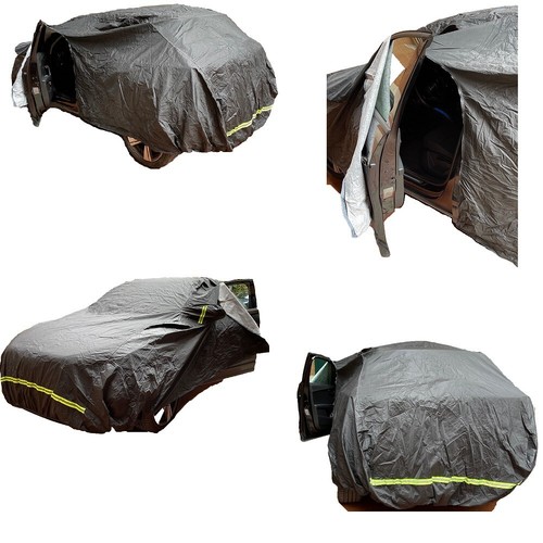 PER VOLVO S60 Cross Country D3 TELO COPRIAUTO PVC IMPERMEABILE FELPATO TG.L 482 - Picture 2 of 7