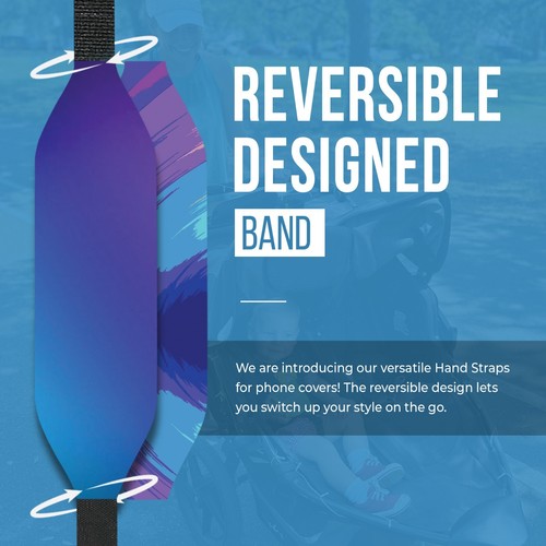 Universal Phone Grip Straps for Secure Handling | Reversible - Picture 12 of 58