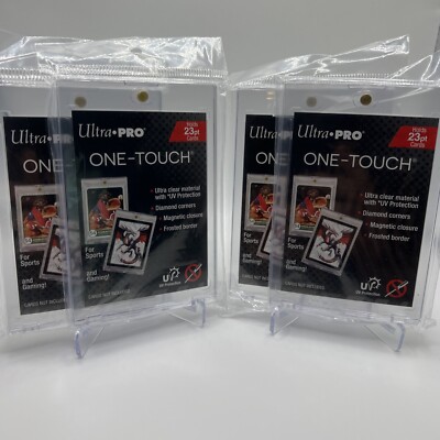 Ultra Pro One-Touch Magnetic Card Holder 23pt Point - Lot of 4 TCG Pokemon | eBay Ultra Pro One-Touch Magnetic Card Holder 23pt Point - Lot of 4 TCG Pokemon | eBay