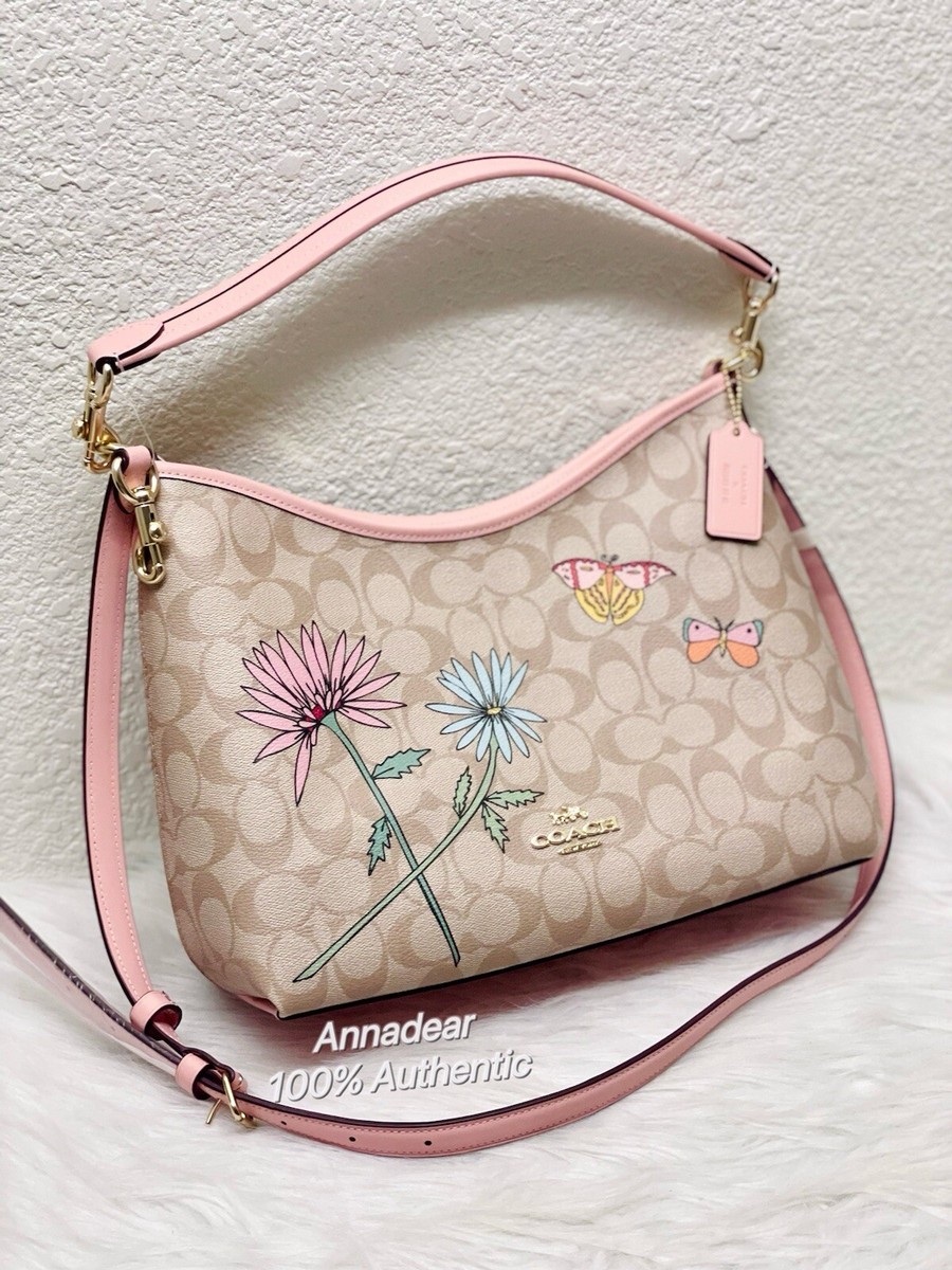 COACH X Observed By Us Laurel Shoulder Bag In Signature Canvas