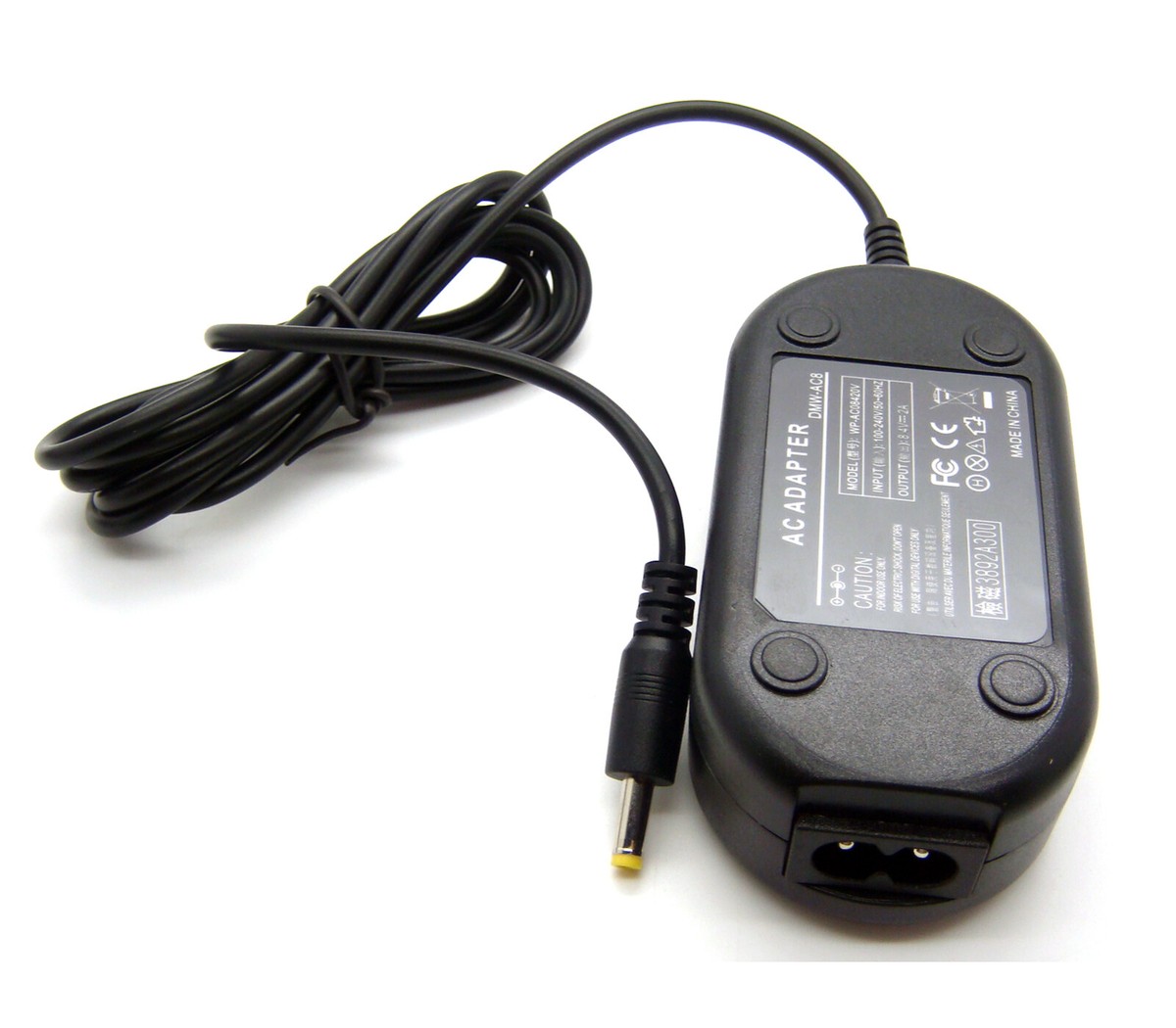DC 8.4V AC Adapter Power Supply For Panasonic Lumix DC-TZ90 DC