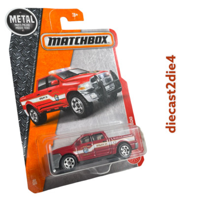 New/Sealed Matchbox 2017 Release '15 RAM 1500 #62/125 El Segundo Fire Dept