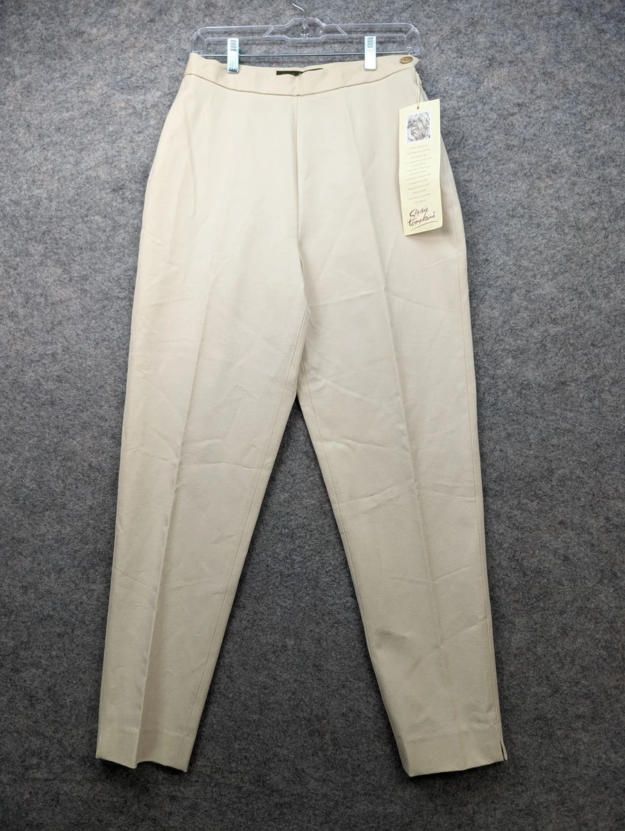 Pantalon Capri Femme Esprit Beige Taille 10 - Occasion Très Bon état