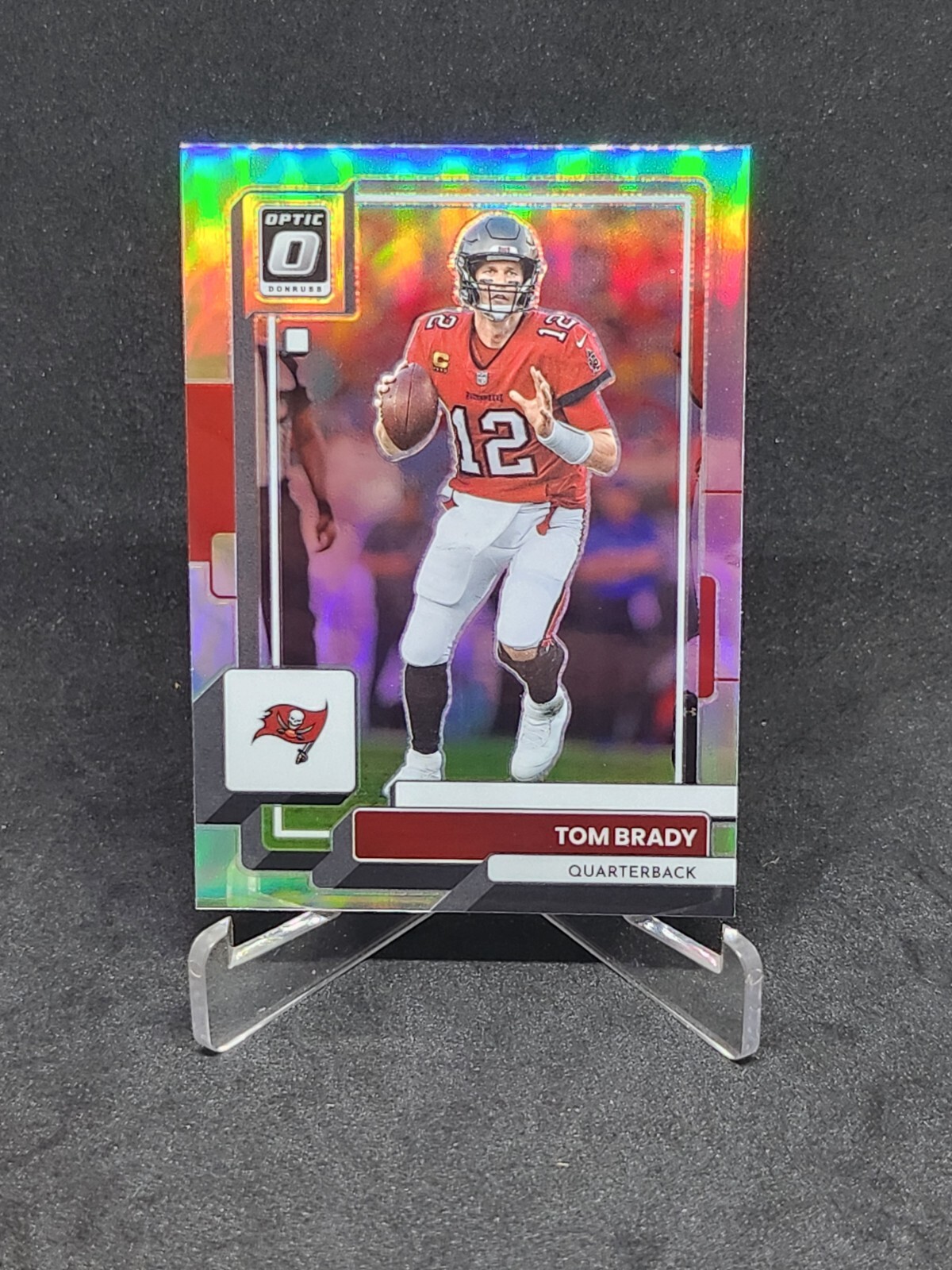 2022 Panini Donruss Optic Football Tom Brady Silver Prizm #183 TB Buccaneers 
