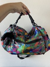 Kipling Handbag Purse Color Splash Splatter P...