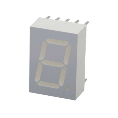 7-Segment Display 0.5'' Green 3mcd Common Cathode 562nm MAN5460 2.4V 20mA