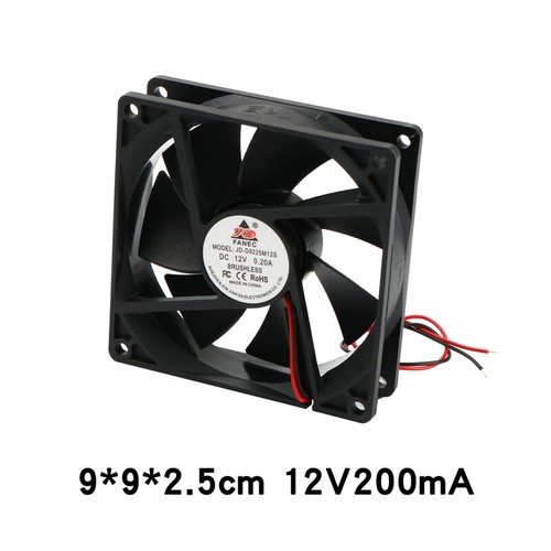Small PC Computer Case Cooling Fan Cooler 30/40/50/60/70/80/90/120mm DC 5V 12V - Picture 13 of 15