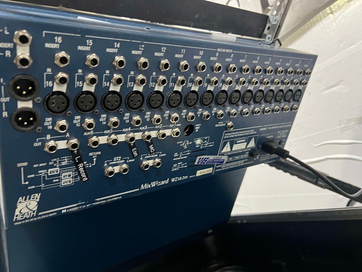 Allen & Heath MixWizard Wz16 2dx Mixing Console 100 for sale Allen & Heath MixWizard Wz16 2dx Mixing Console 100 for sale