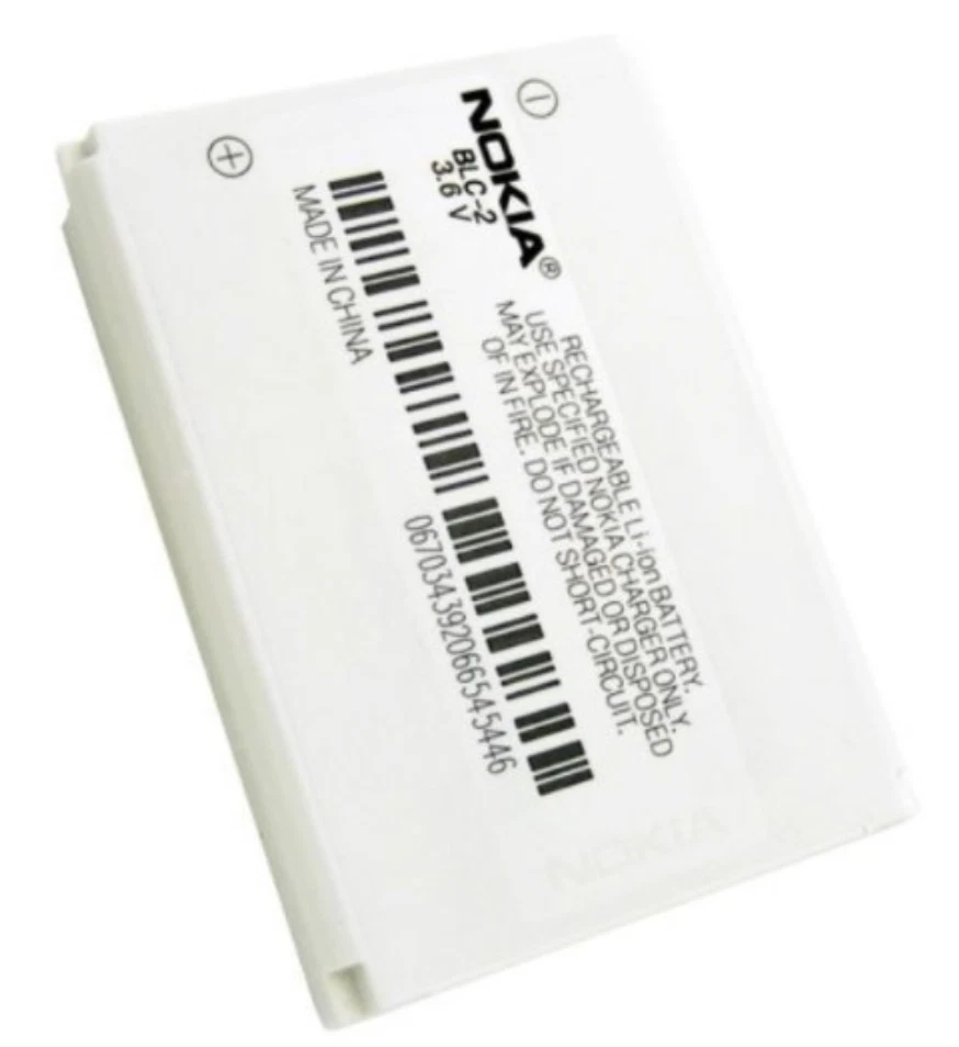 OMEGATECH BATTERIA Originale per Nokia 3310 3330 3410 3510 6810 5510 3510i 1000MaH BLC-2