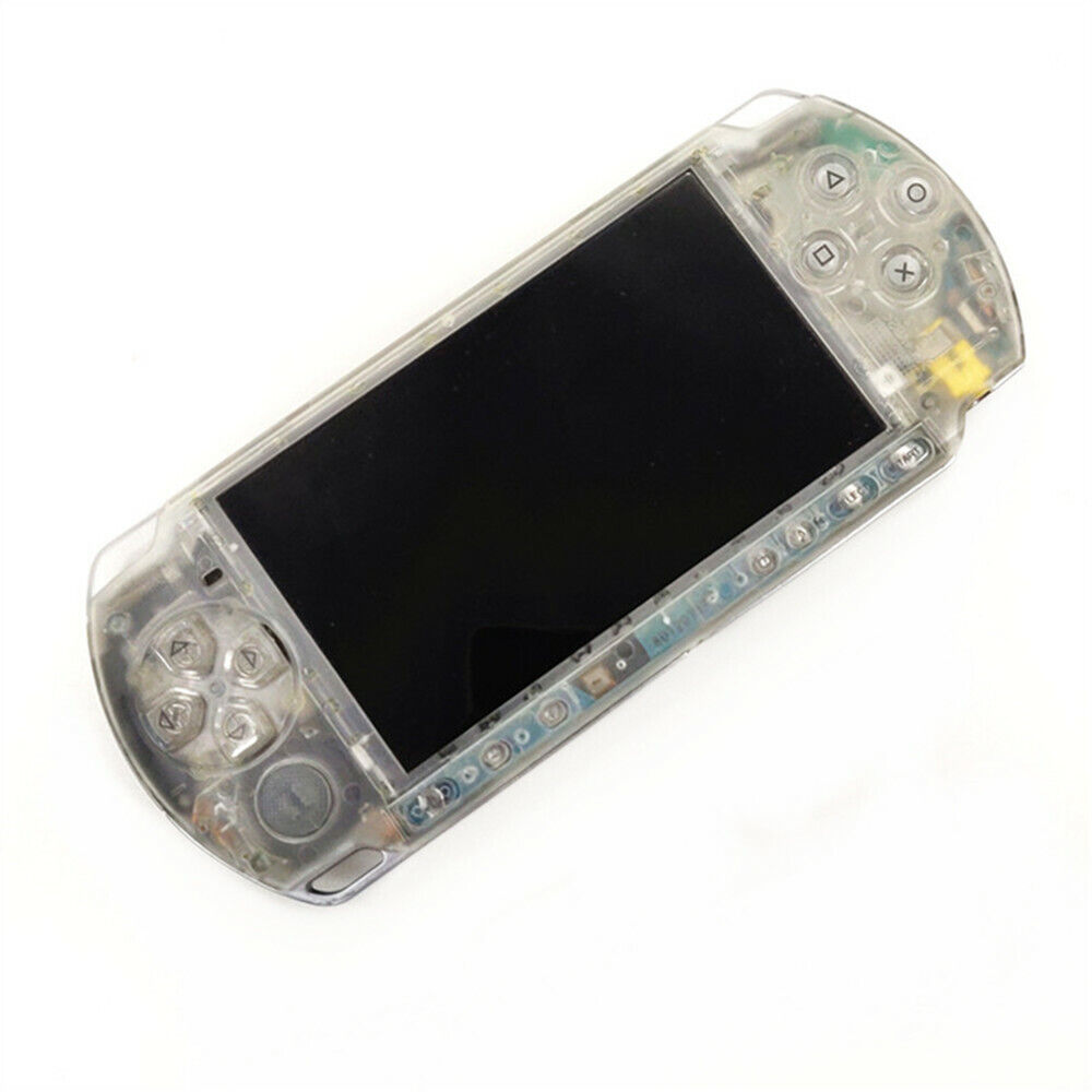 Retrofit Sony PSP 3000 Handheld PSP System Game Console-Clear White Color