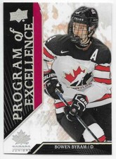 19/20 UD TEAM CANADA JUNIORS PROGRAM OF EXCELLENCE (#101-140) U-Pick From List