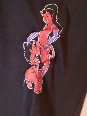 90s Coop Tシャツ デビル ガール エロT ローブローアート s-l400.jpg