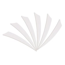 50/100pcs 5" Archery Arrow Fletchings Right Wing Shield Shape Turkey Feather