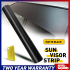 <!--F#f_0-->Matte Black Vinyl Windshield Banner Strip Racing Stripe Window Sun Car Visor<!--F/-->