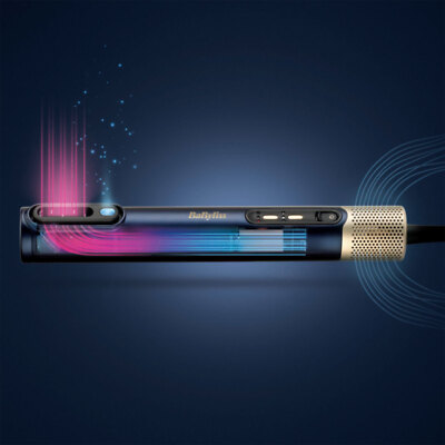 Babyliss AS6550E Air Wand 3-in-1 Haartrockner Glätteisen Warmluftbürste 1600 W