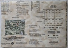 EVC NI-38D US MILITARY EVASION CHART  IRAQ IRAN SYRIA 2ND EDITION MAY 2009