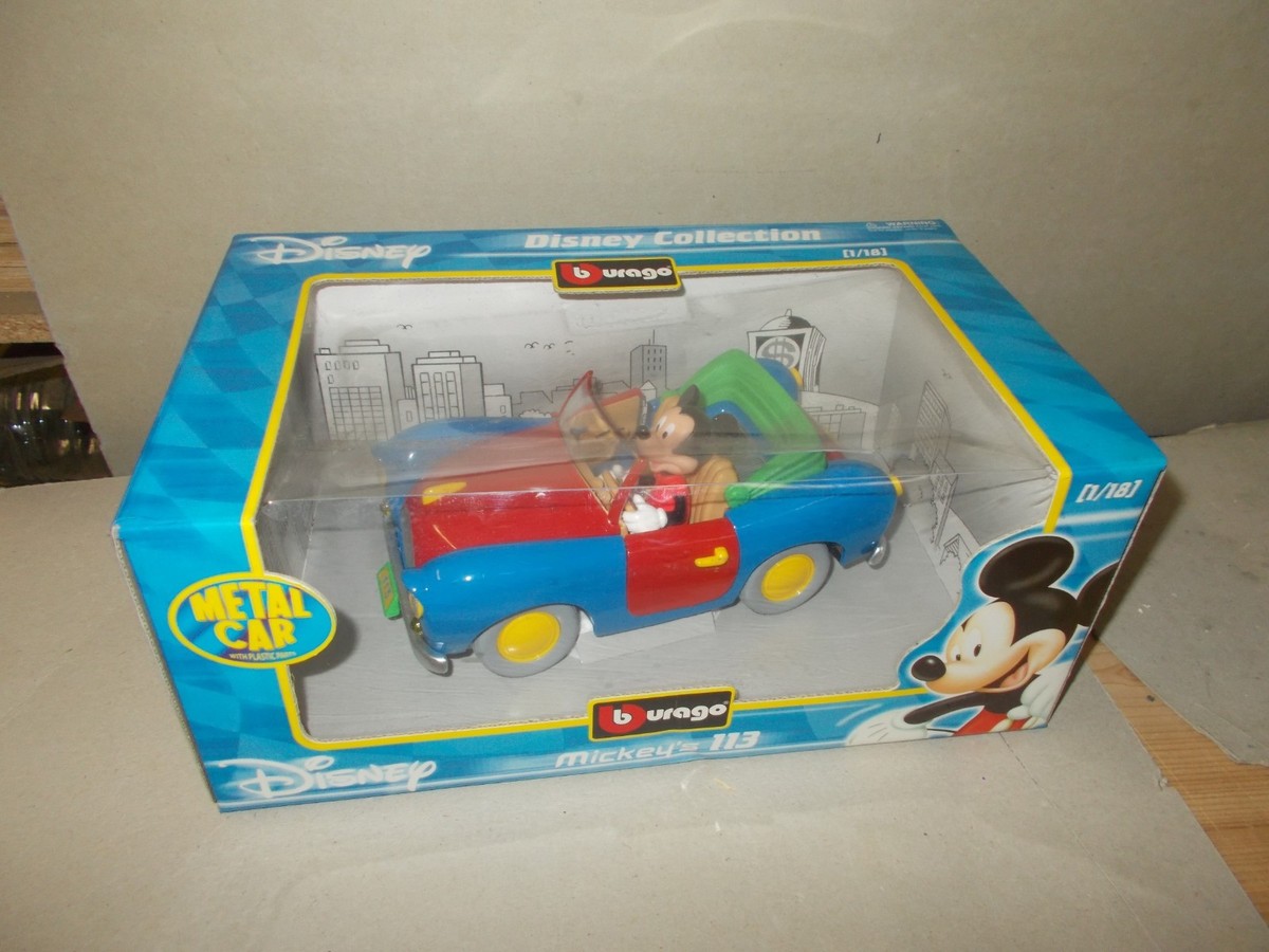 Burago Mickey's 113 - Voiture Miniature échelle 1/18 En Boîte (état D3)