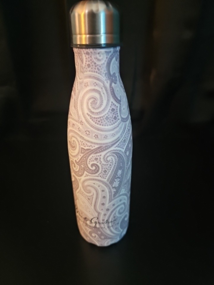 Robert Graham METAL Water Bottle - Knowledge, Wisdom, Truth 