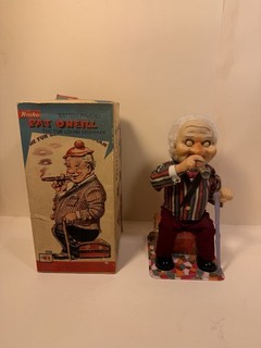 Vintage 1960s Battery Operated Pat O’Neill Toy W/ Box Not Working T N Co Japan