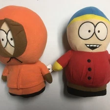 South Park Eric Cartman & Kenny Plush Dolls Nanco 2008 Comedy Central Licensed