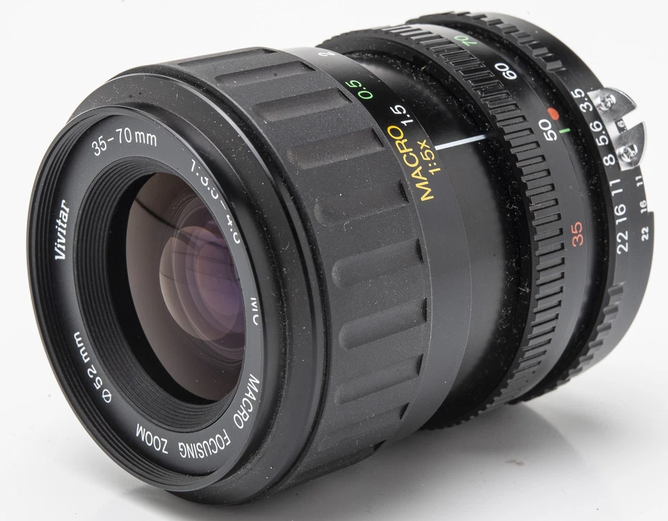 Vivitar 35-70mm 35-70 MM Mc Macro Zoom 3.5-4.8 - Nikon - Image 3 of 4